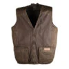 Gilet Sologne Somlys Façon Cuir Vieilli -Chasse Équipement Magasin 260 gilet sologne facon cuir vieilli