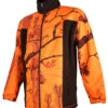 Blouson Polaire Somlys Marron Etcamouflage Orange -Chasse Équipement Magasin 485 blouson polaire marron et camouflage orange