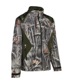 Blouson Chasse Percussion Softshell Ghostcamo Wet