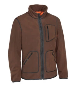 Blouson Chasse Club Interchasse Réversible Saint Martin Marron/ci Camo