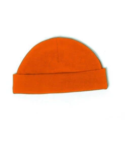 Bonnet Polaire Uni Orange Chasse