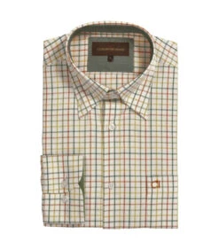 Chemise Chasse Alix Club Interchasse Rouille/vert