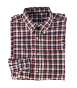 Chemise Carreaux Rouge Somlys