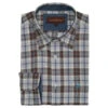 Chemise Chasse Navid Club Interchasse Marron/bleu -Chasse Équipement Magasin chemise navid chasse marron bleu
