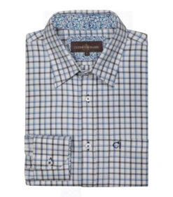 Chemise Chasse Nolan Club Interchasse Bleu
