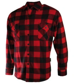 Chemise Polaire Rouge Somlys