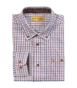 Chemise Chasse Salbris Bleu / Rouge Prohunt