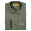 Chemise Chasse Stretch Grouse Kaki Prohunt -Chasse Équipement Magasin chemise stretch grouse chasse kaki prohunt