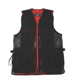 Gilet Ball Trap Percussion Evo Noir / Rouge