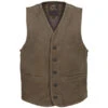 Gilet Chasse Brice Club Interchasse Marron -Chasse Équipement Magasin gilet brice chasse marron