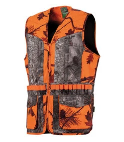 Gilet Chasse Camo Orange-forest Somlys