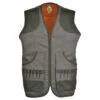 Gilet Chasse Ouverture Reversible Kaki -Chasse Équipement Magasin gilet chasse ouverture reversible kaki
