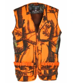 Gilet Chasse Percussion Palombe Ghostcamo Blaze/Black