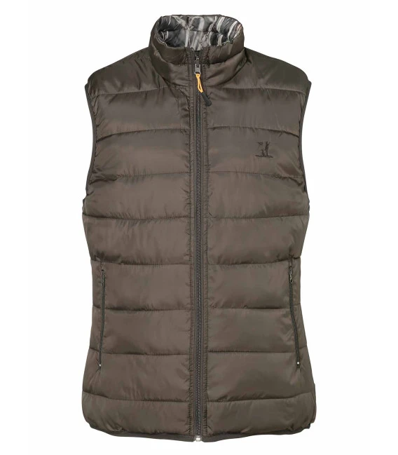 Gilet Chasse Percussion Warm Reversible Marron / Ghost We 3 Gilet Chasse Percussion Warm Reversible Marron / Ghost We