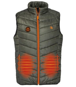 Gilet Chasse Chauffant Kaki Prohunt