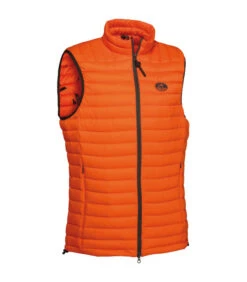 Gilet Chasse Matelassé Philibert Club Interchasse Orange