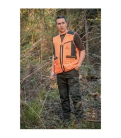 Gilet Chasse Orange Enfant Somlys 8 Gilet Chasse Orange Enfant Somlys -Chasse Équipement Magasin gilet orange 2