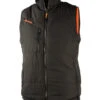 Gilet Chasse Reversible Marron-orange Thermo-hunt -Chasse Équipement Magasin gilet reversible marron orange thermo hunt