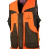 Gilet Chasse Reversible Orange-camo Forest Somlys -Chasse Équipement Magasin gilet reversible orange camo forest