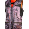 Gilet Chasse Reversible Orange-camo Forest Enfant -Chasse Équipement Magasin gilet reversible orange camo forest enfant