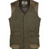Gilet Chasse Percussion Sologne Kaki 1 Gilet Chasse Percussion Sologne Kaki -Chasse Équipement Magasin gilet sologne