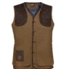 Gilet Chasse Thibault Club Interchasse Marron -Chasse Équipement Magasin gilet thibault chasse marron