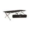 Lit De Camp Picot Type US Alu, Sac Trans. Noir -Chasse Équipement Magasin lit de camp picot type us alu sac trans noir