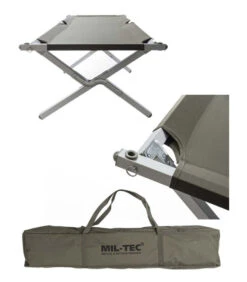 Lit De Camp PICOT US Alu. Génération 2 Kaki -Chasse Équipement Magasin lit de camp picot us alu generation 2 kaki 2