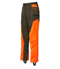 Pantalon De Chasse Attila Wp Vert / Orange Chasse Kaki / Orange Prohunt