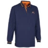 Polo Chasse 200 Manches Longues Marine Ligne Verney-Carron -Chasse Équipement Magasin polo 200 manches longues chasse marine ligne verney carron