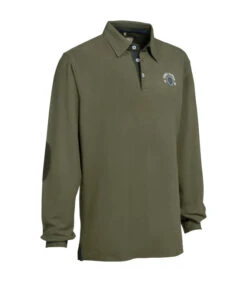 Polo Chasse Friday Wear M/l Kaki Ligne Verney-Carron