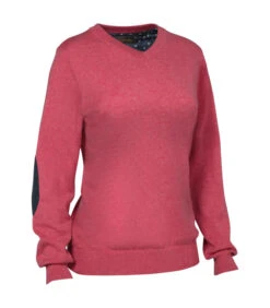 Pull Femme Chasse Arthemis Club Interchasse Rose