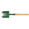Pelle Pliante RO Manche En Bois Vert Occasion Comme Neuf
