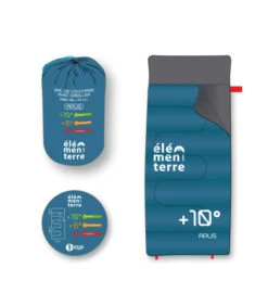 ELEMENTERRE Sac De Couchage Avec Oreiller APUS