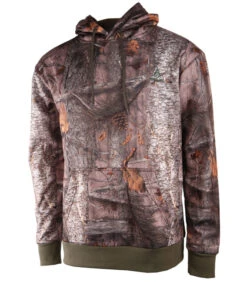 Sweat Chasse Polaire Camo Forest Capuche Somlys