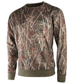 Sweat Chasse Polaire Camouflage Roseaux Somlys