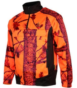 Sweat Chasse Polarsan Camo Orange Somlys