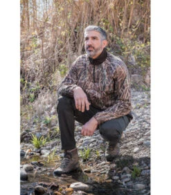 Sweat Chasse Polarsan Roseaux Somlys -Chasse Équipement Magasin sweat polarsan roseaux 2