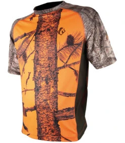 T-shirt Enfant Camouflage Orange Somlys