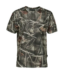T Shirt De ChassePercussion Manches Courtes Ghost Camo Wet