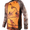 T-shirt Chasse ML Camou Orange Somlys -Chasse Équipement Magasin t shirt ml camou orange