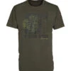 T-Shirt Tropical Trek Kaki -Chasse Équipement Magasin t shirt tropical trek kaki