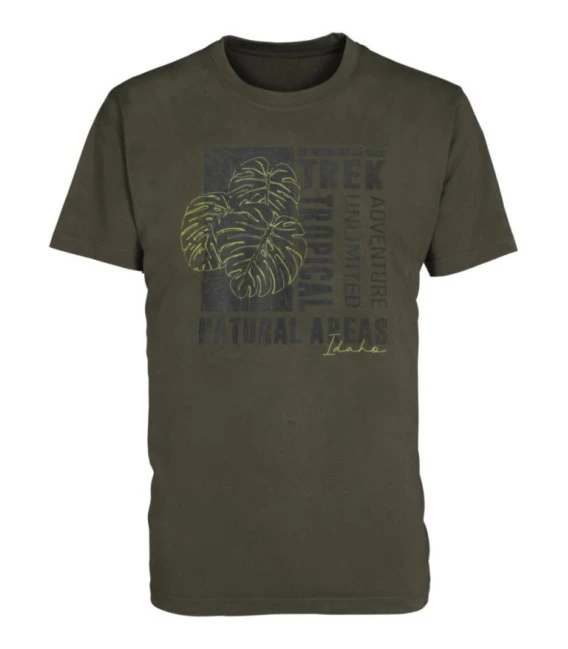T-Shirt Tropical Trek Kaki 3 T-Shirt Tropical Trek Kaki