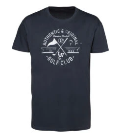 Tee-shirt Golf Club Chasse Marine Ligne Verney-Carron