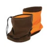 Tour De Cou Chasse Reversible Orange-marron Somlys -Chasse Équipement Magasin tour de cou reversible orange marron