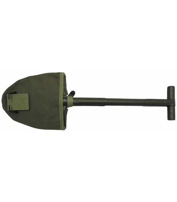 US T-pelle Militaire , M10, Vert, Avec Couverture En Toile 4 US T-pelle Militaire , M10, Vert, Avec Couverture En Toile – Image 2