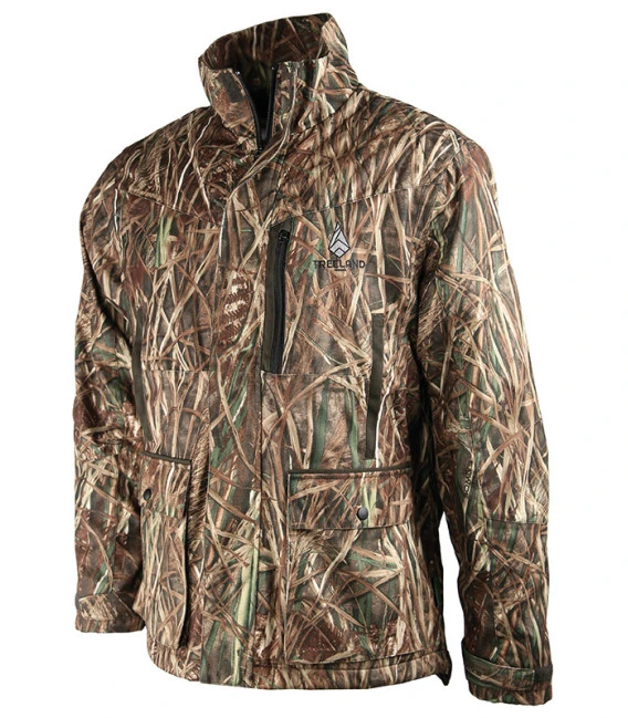 Veste Chasse Bicolore Camo Roseaux-verte Somlys 3 Veste Chasse Bicolore Camo Roseaux-verte Somlys