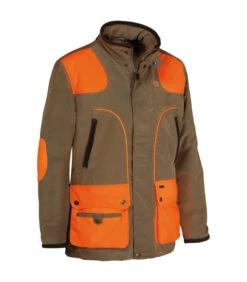 Veste Chasse Charles Club Interchasse Tabac Orange