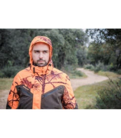 Veste Chasse Chaude Camo Orange Somlys -Chasse Équipement Magasin veste chaude camo orange 1