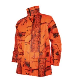 Veste Chasse De Pluie Camouflage Orange Somlys